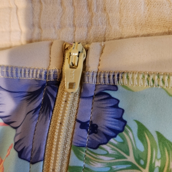 Ruffle Butts 12-18 month swimsuit ruffles floral zip baby girl swim rashguard - Picture 9 of 9